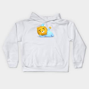 KakaoTalk Friends Hello! Ryan (카카오톡 라이언) 3D Good Night Kids Hoodie